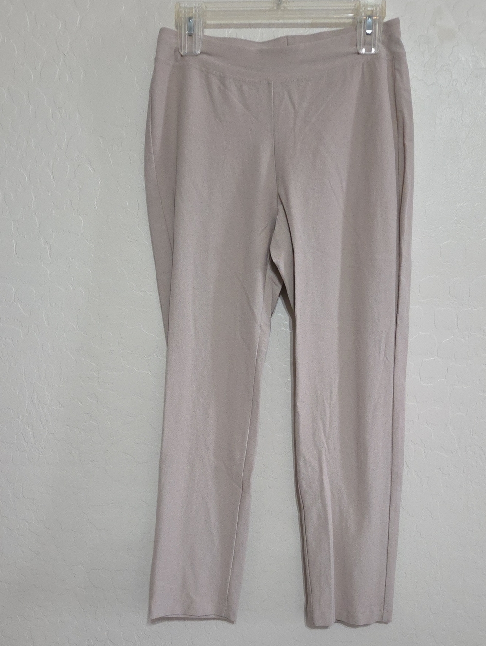 Eileen Fisher Slim Ponte Leggings in Pale Taupe